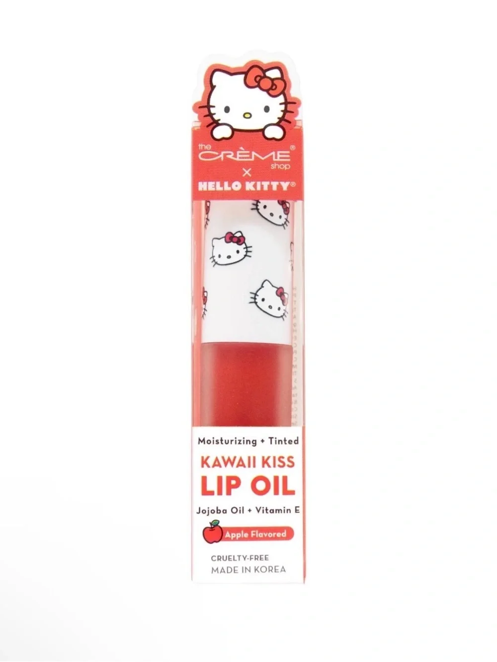 The Crème Shop X Hello Kitty And Friends Kawaii Kiss Juicy Lip Oil - Apple